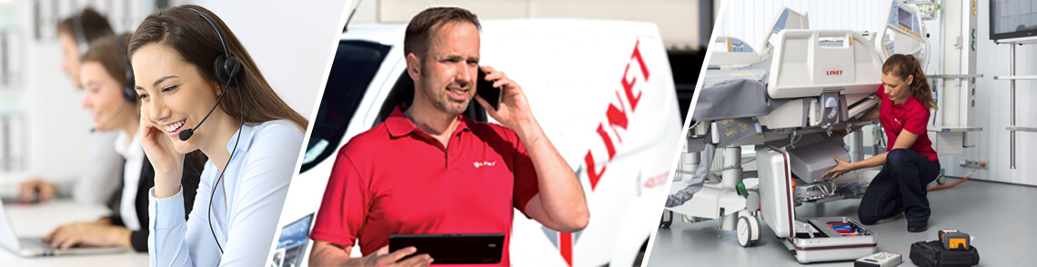 LINET service and support